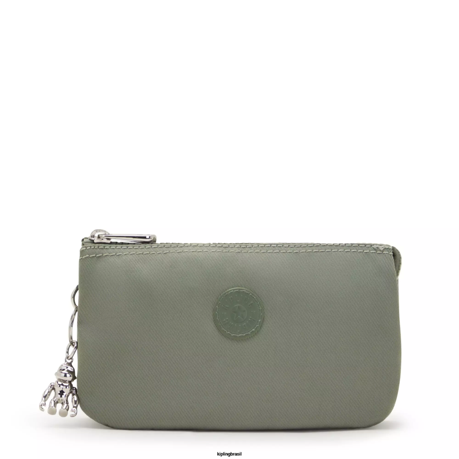 mulheres bolsas Kipling algas escuras bolsa grande de criatividade 4X8V605