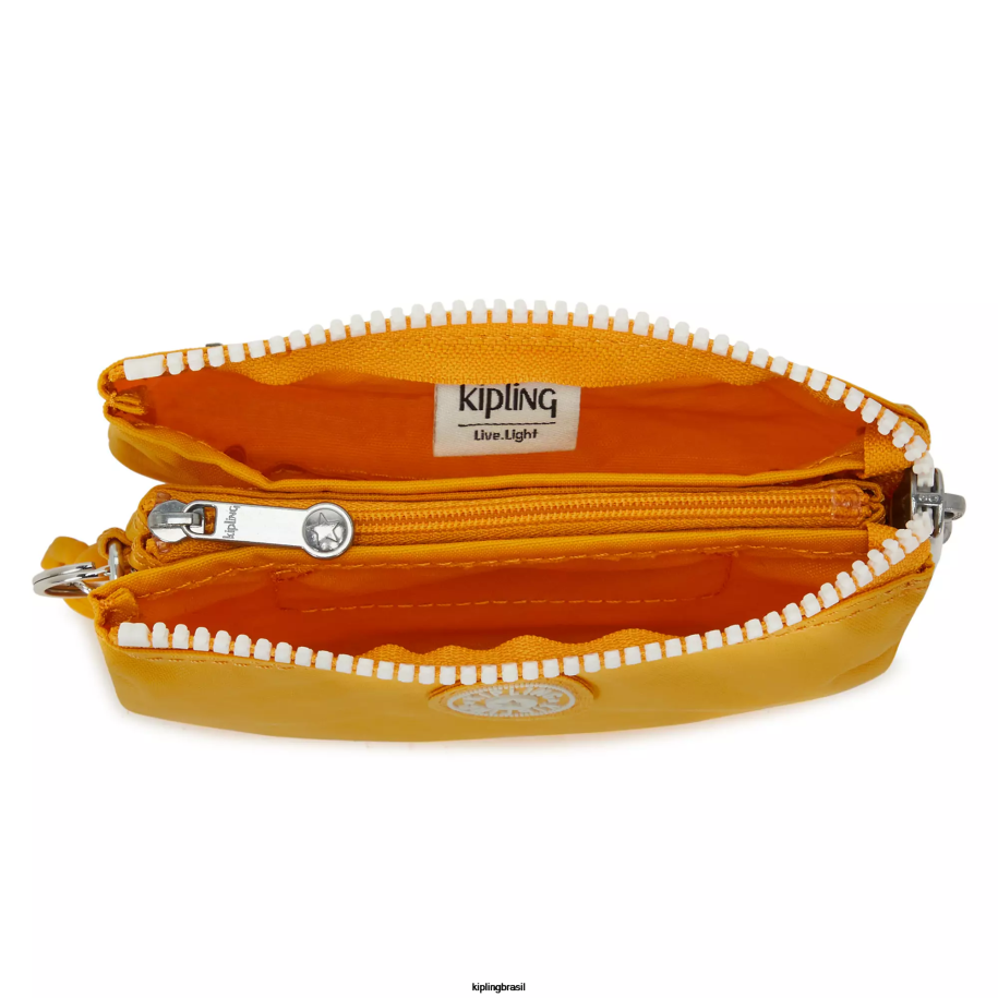 mulheres bolsas Kipling amarelo rápido bolsa pequena de criatividade 4X8V559