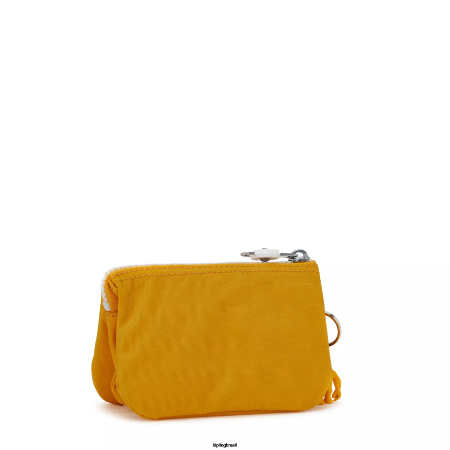 mulheres bolsas Kipling amarelo rápido bolsa pequena de criatividade 4X8V559
