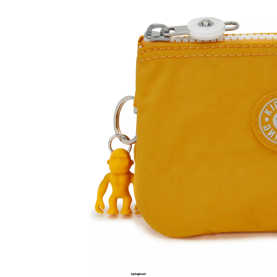mulheres bolsas Kipling amarelo rápido bolsa pequena de criatividade 4X8V559