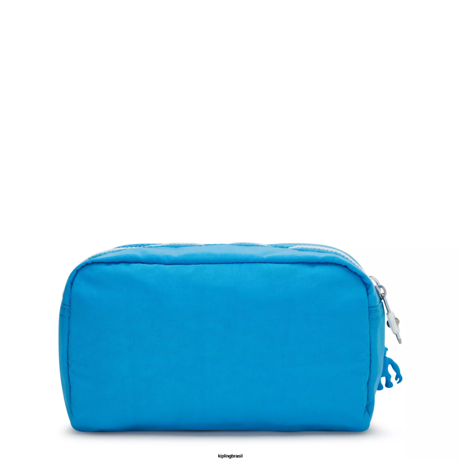 mulheres bolsas Kipling ansioso azul bolsa brilhante 4X8V315