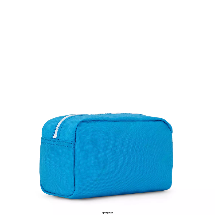 mulheres bolsas Kipling ansioso azul bolsa brilhante 4X8V315