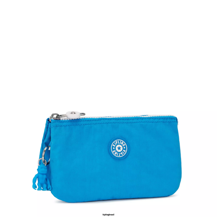 mulheres bolsas Kipling ansioso azul bolsa grande de criatividade 4X8V537