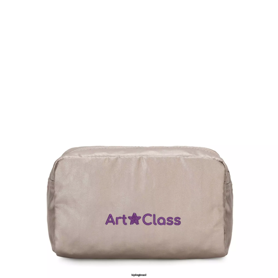 mulheres bolsas Kipling brilho metálico bolsa metálica brilhante 4X8V316