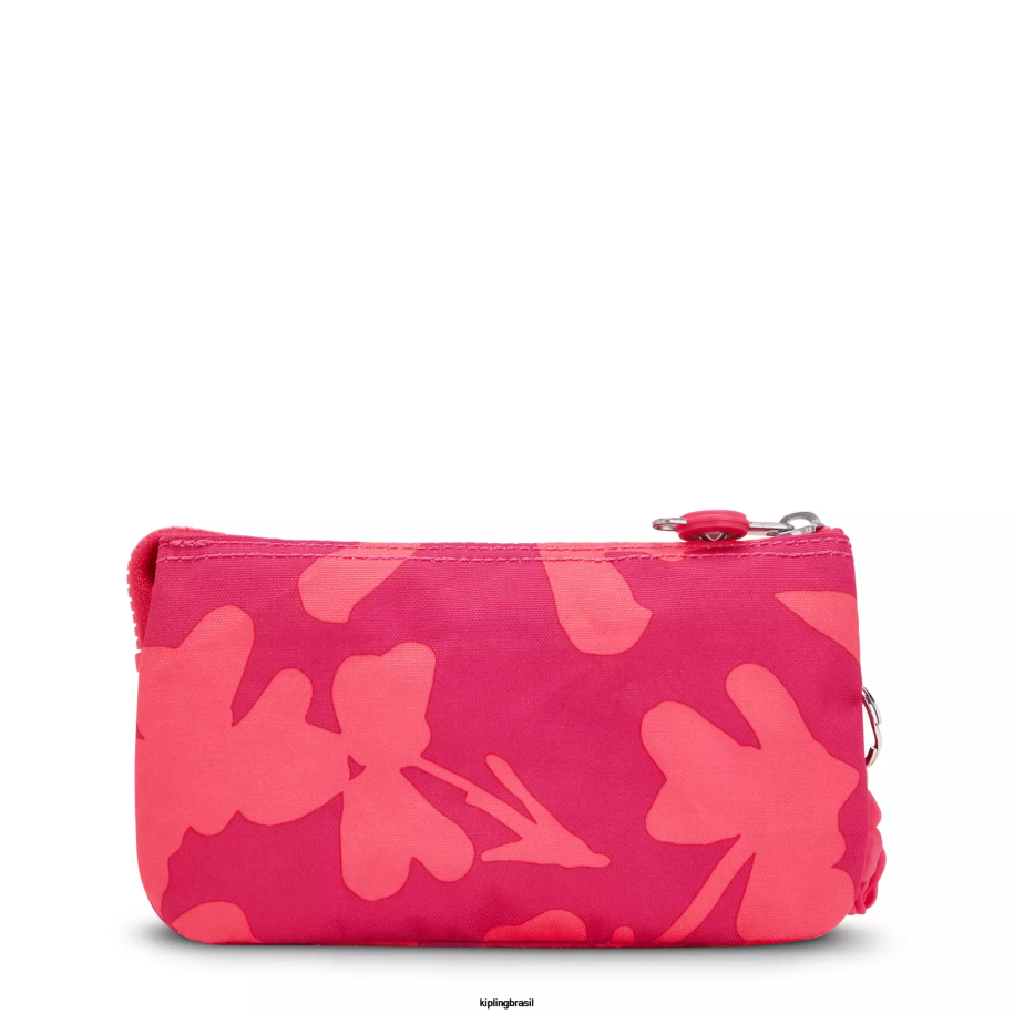 mulheres bolsas Kipling flor de coral bolsa grande impressa de criatividade 4X8V304