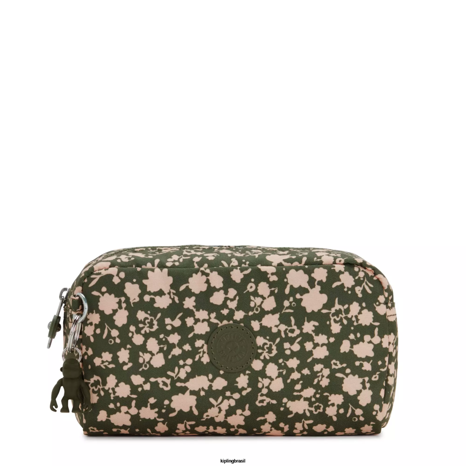 mulheres bolsas Kipling floral fresco bolsa impressa com brilho 4X8V529