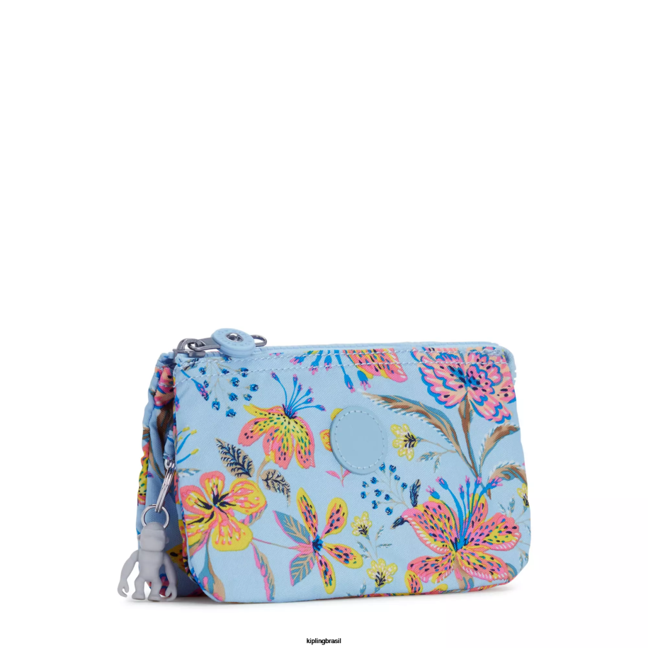mulheres bolsas Kipling flores silvestres bolsa grande impressa de criatividade 4X8V308