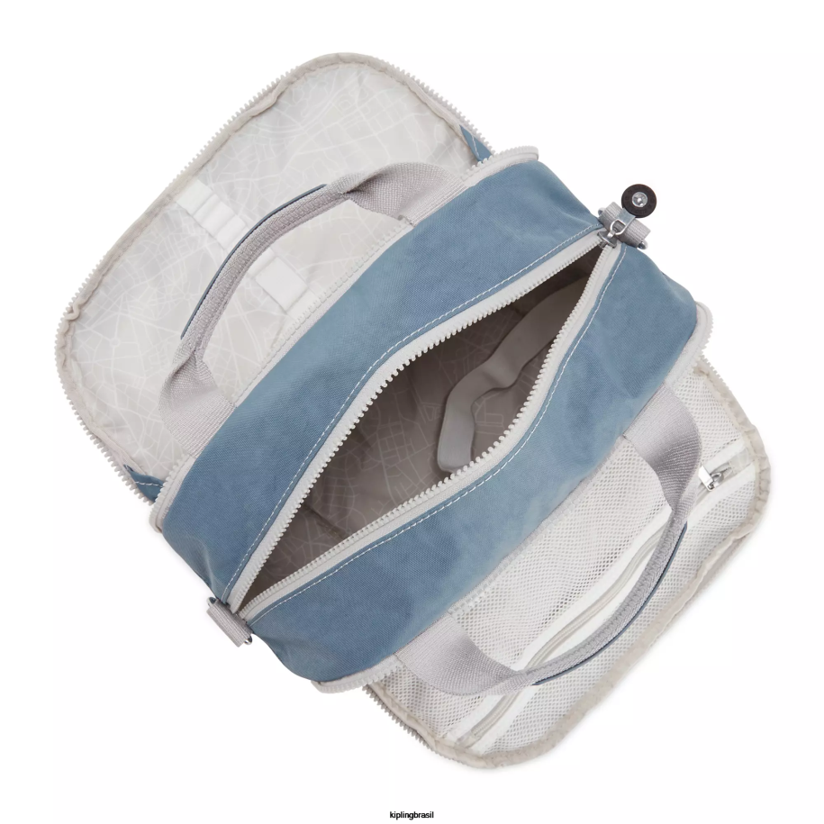 mulheres bolsas Kipling pincel azul c bolsa de higiene palm beach 4X8V546
