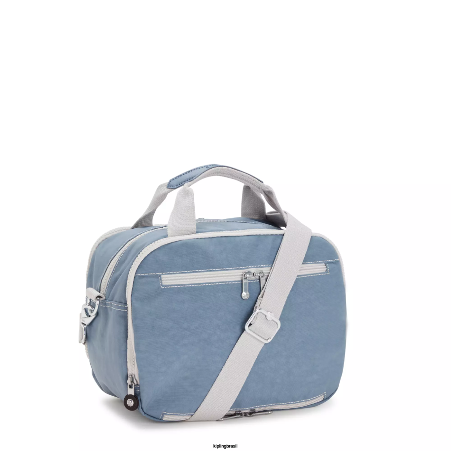 mulheres bolsas Kipling pincel azul c bolsa de higiene palm beach 4X8V546
