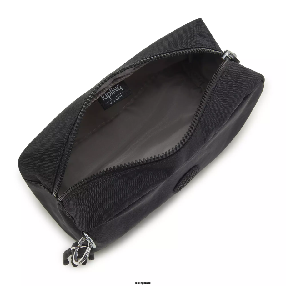 mulheres bolsas Kipling preto noir bolsa brilhante 4X8V314