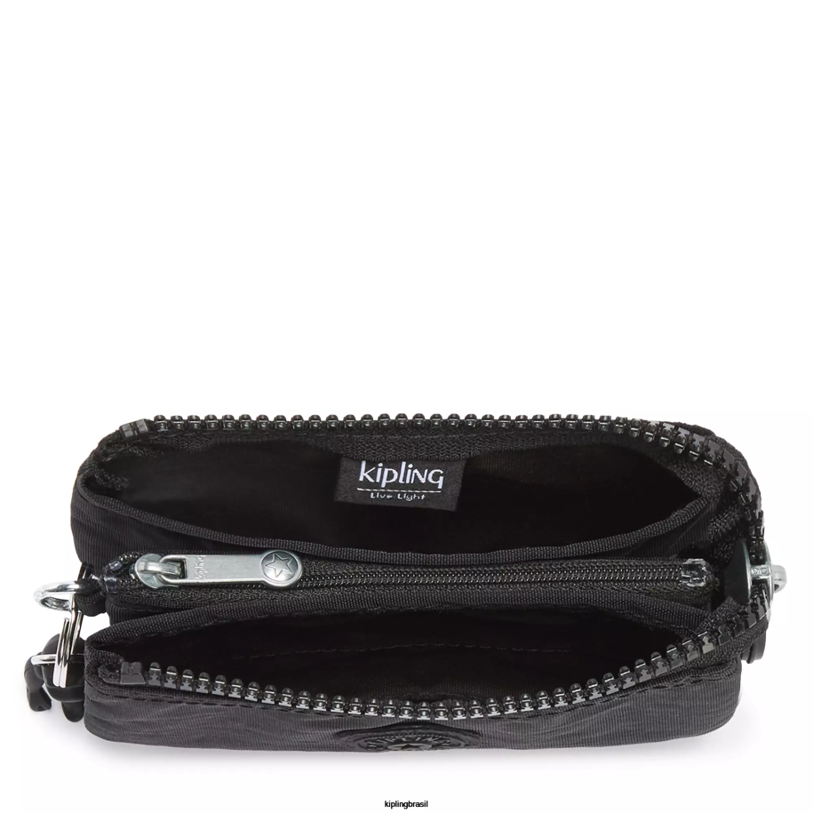 mulheres bolsas Kipling preto noir bolsa pequena de criatividade 4X8V560