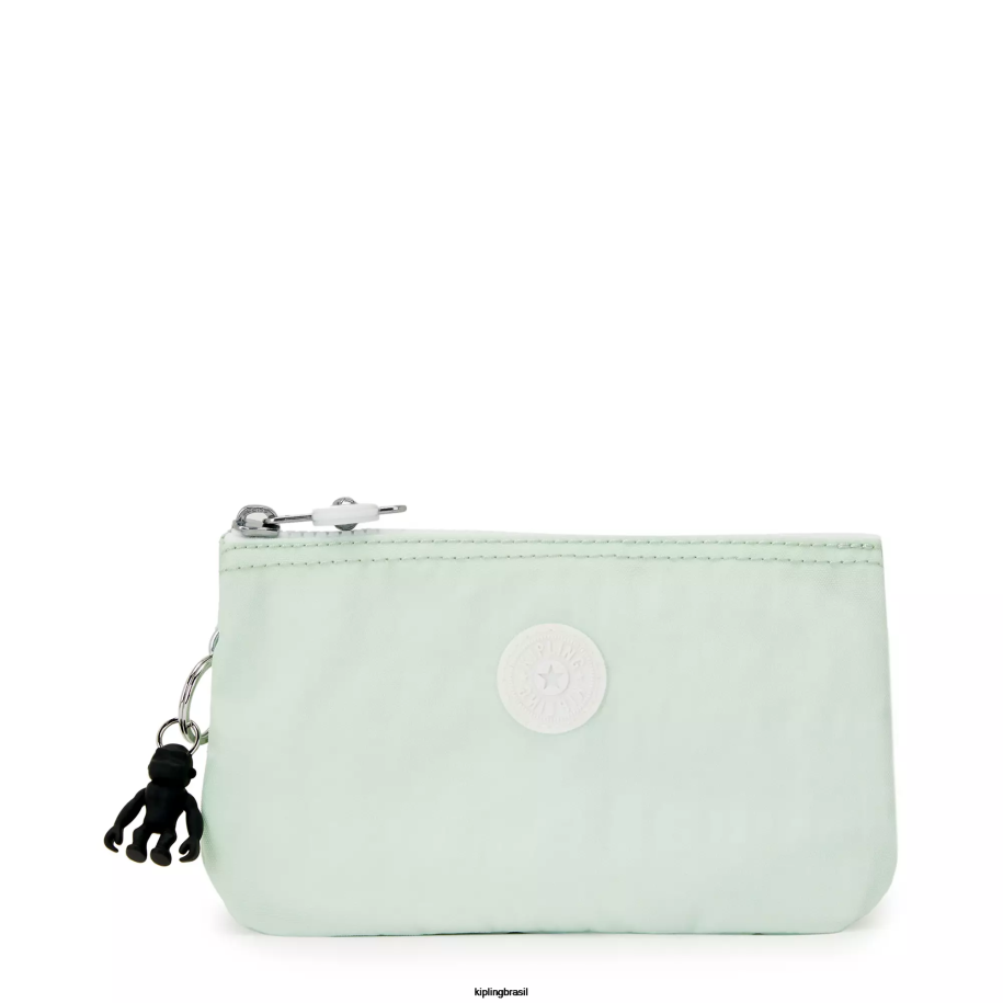 mulheres bolsas Kipling verde arejado bolsa grande de criatividade 4X8V530