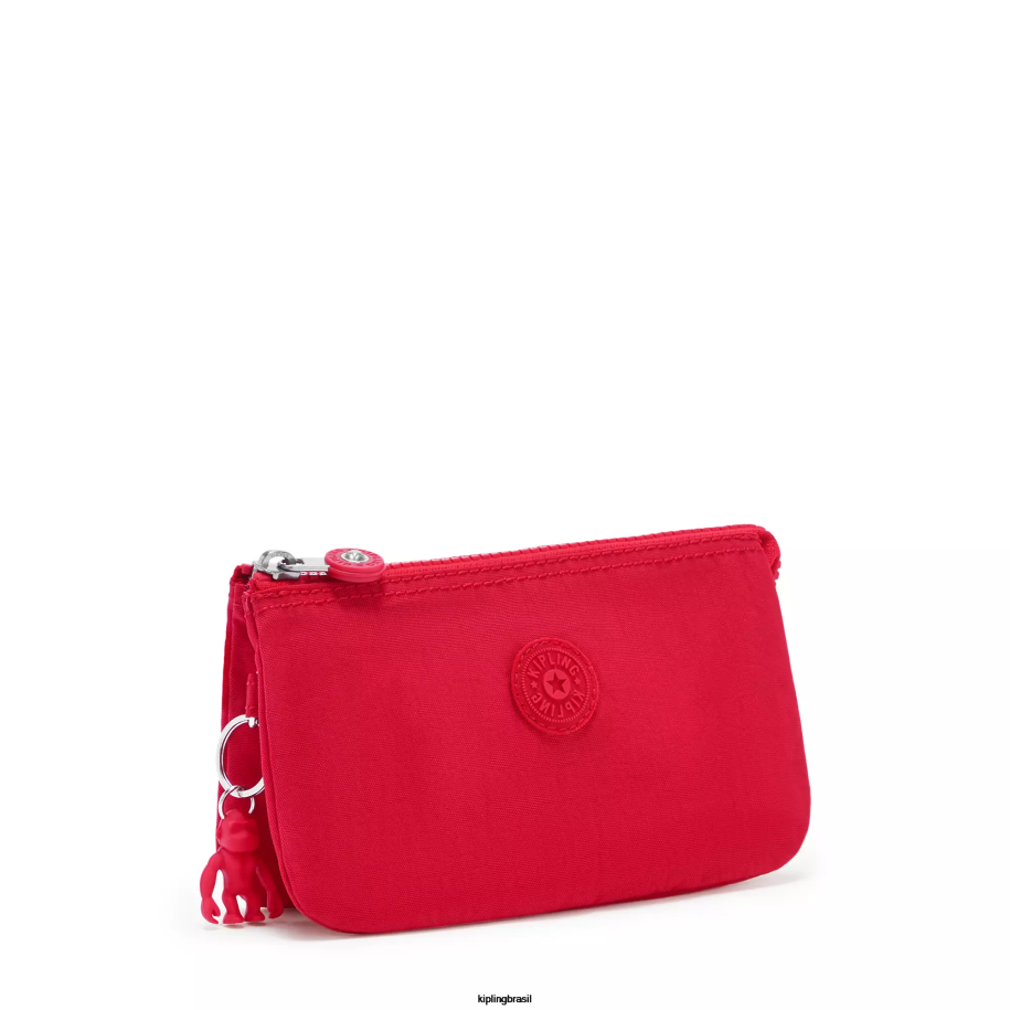 mulheres bolsas Kipling vermelho vermelho bolsa grande de criatividade 4X8V538