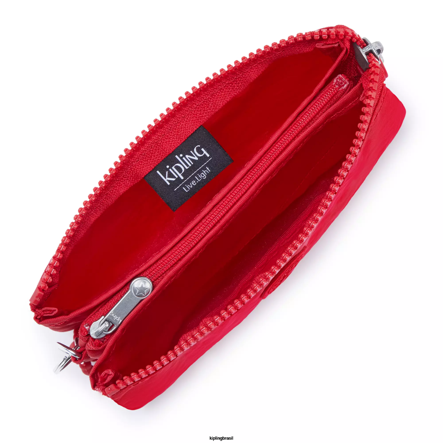 mulheres bolsas Kipling vermelho vermelho bolsa grande de criatividade 4X8V538