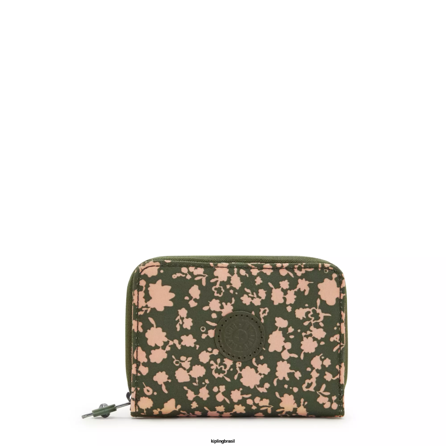 mulheres carteiras e pulseiras Kipling floral fresco dinheiro amor pequena carteira impressa 4X8V294