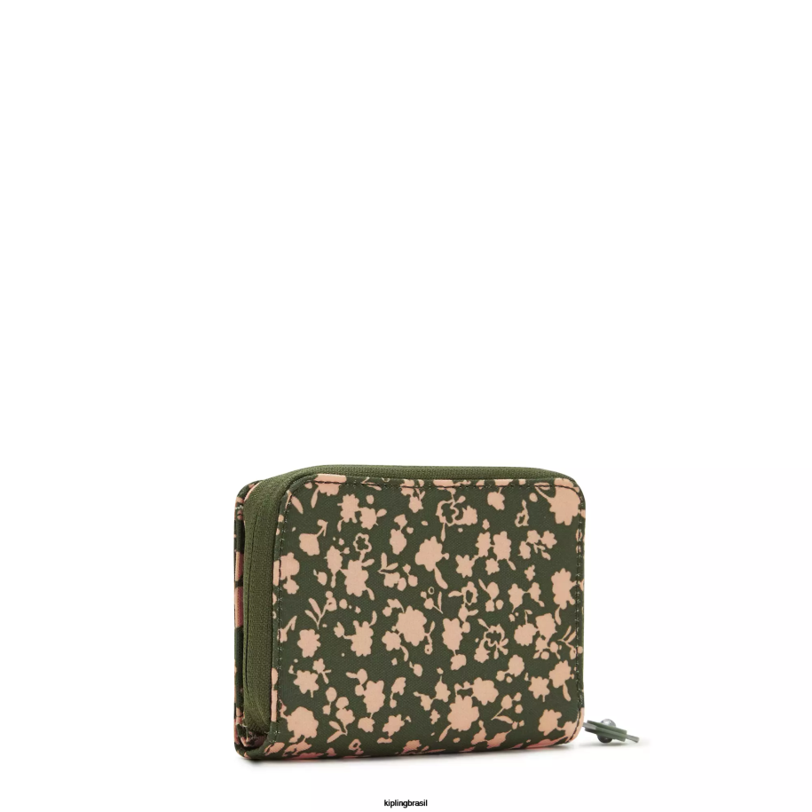 mulheres carteiras e pulseiras Kipling floral fresco dinheiro amor pequena carteira impressa 4X8V294