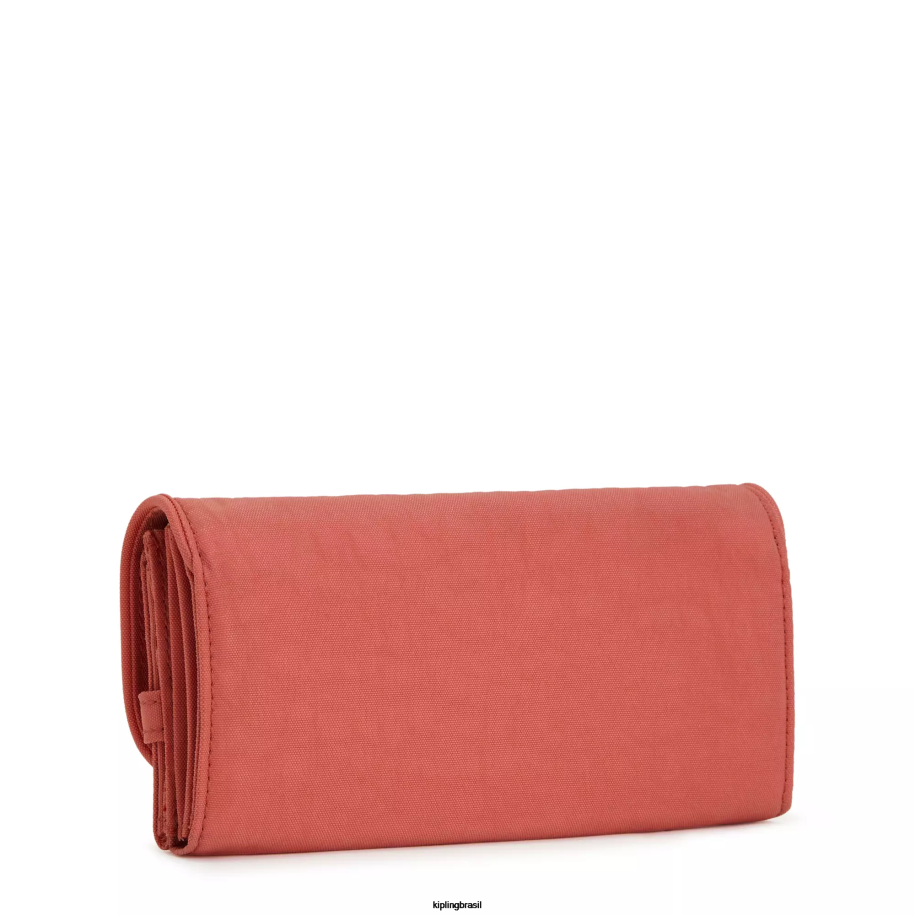 mulheres carteiras e pulseiras Kipling rosa vintage carteira instantânea de dinheiro 4X8V290