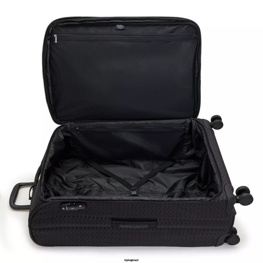 mulheres bagagem rolante Kipling assinatura em relevo youri spin bagagem grande com rodinhas de 4 rodas 4X8V523