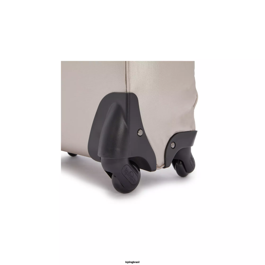 mulheres bagagem rolante Kipling brilho metálico bagagem de mão pequena metálica com rodinhas darcey 4X8V514