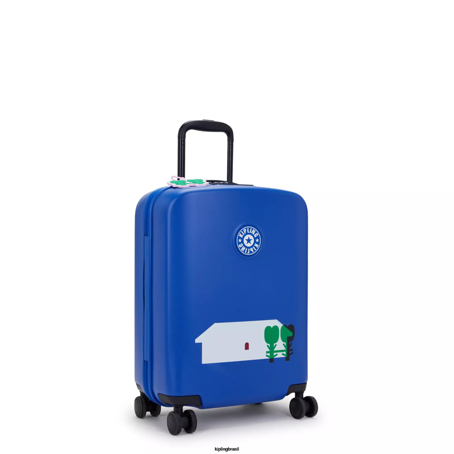 mulheres bagagem rolante Kipling impressão múltipla minju curiosidade pequena bagagem minju kim 4 rodas com rodinhas 4X8V512