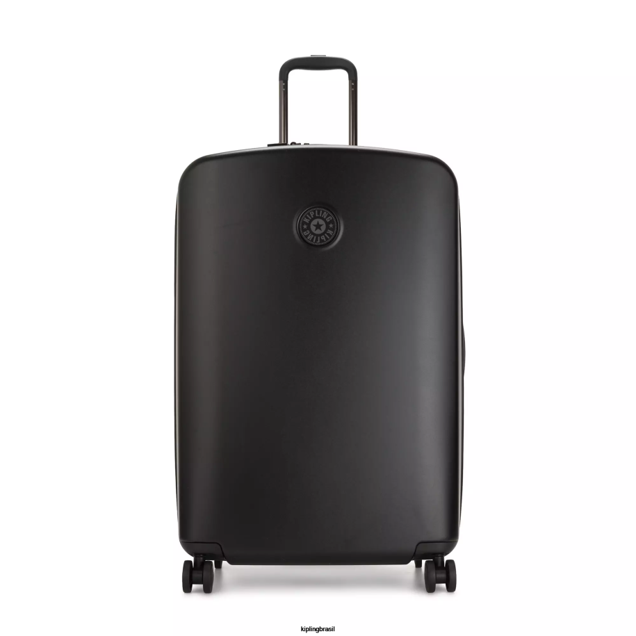 mulheres bagagem rolante Kipling preto noir curiosidade bagagem grande com rodas de 4 rodas 4X8V524