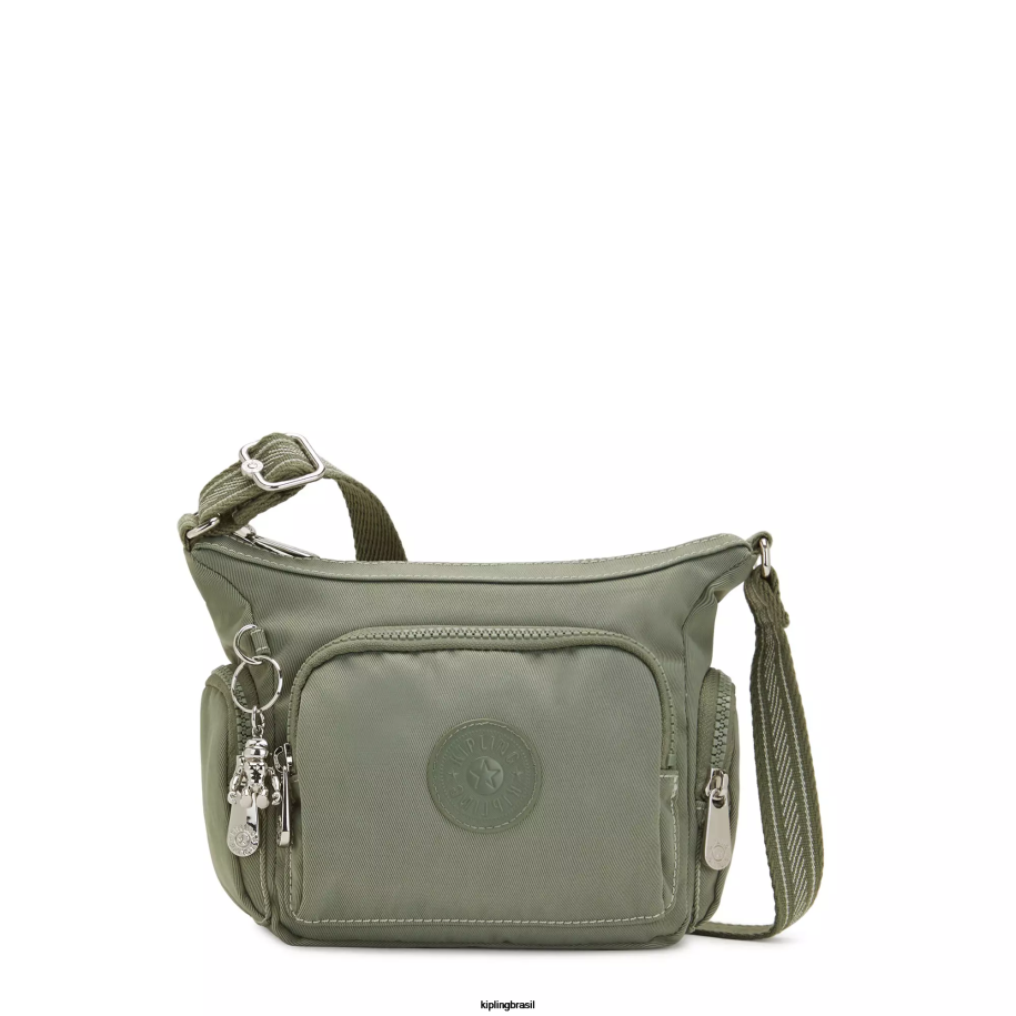 mulheres bolsas crossbody Kipling algas escuras bolsa transversal mini gabbie 4X8V74