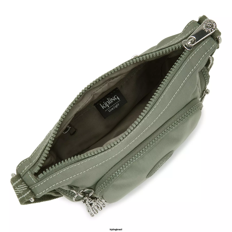 mulheres bolsas crossbody Kipling algas escuras bolsa transversal mini gabbie 4X8V74