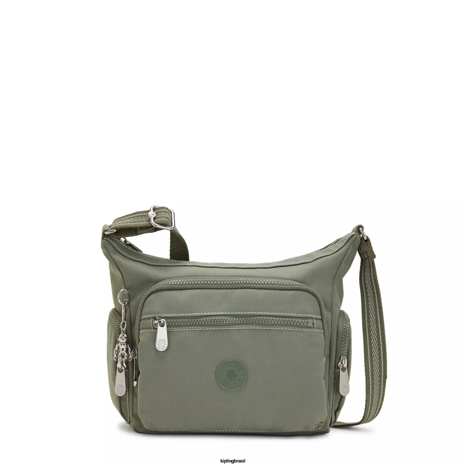mulheres bolsas crossbody Kipling algas escuras bolsa transversal pequena gabbie 4X8V75