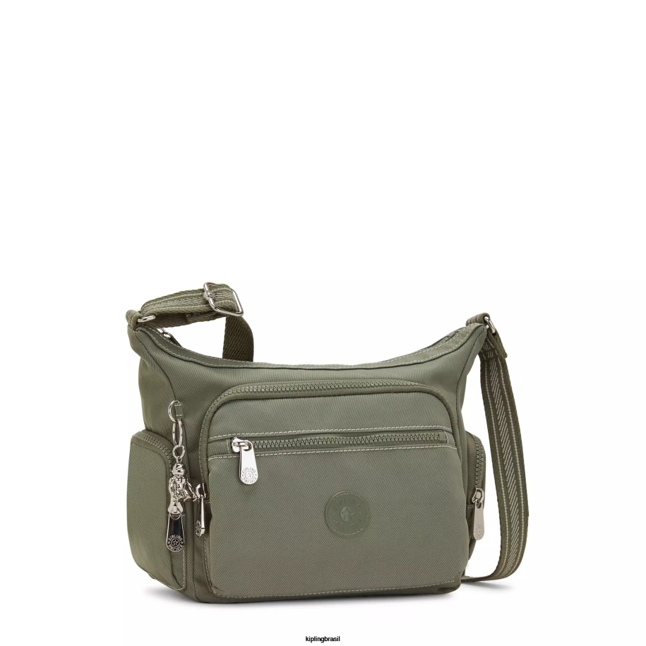 mulheres bolsas crossbody Kipling algas escuras bolsa transversal pequena gabbie 4X8V75