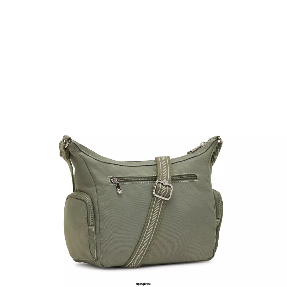 mulheres bolsas crossbody Kipling algas escuras bolsa transversal pequena gabbie 4X8V75