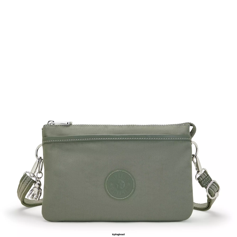 mulheres bolsas crossbody Kipling algas escuras bolsa transversal riri 4X8V185