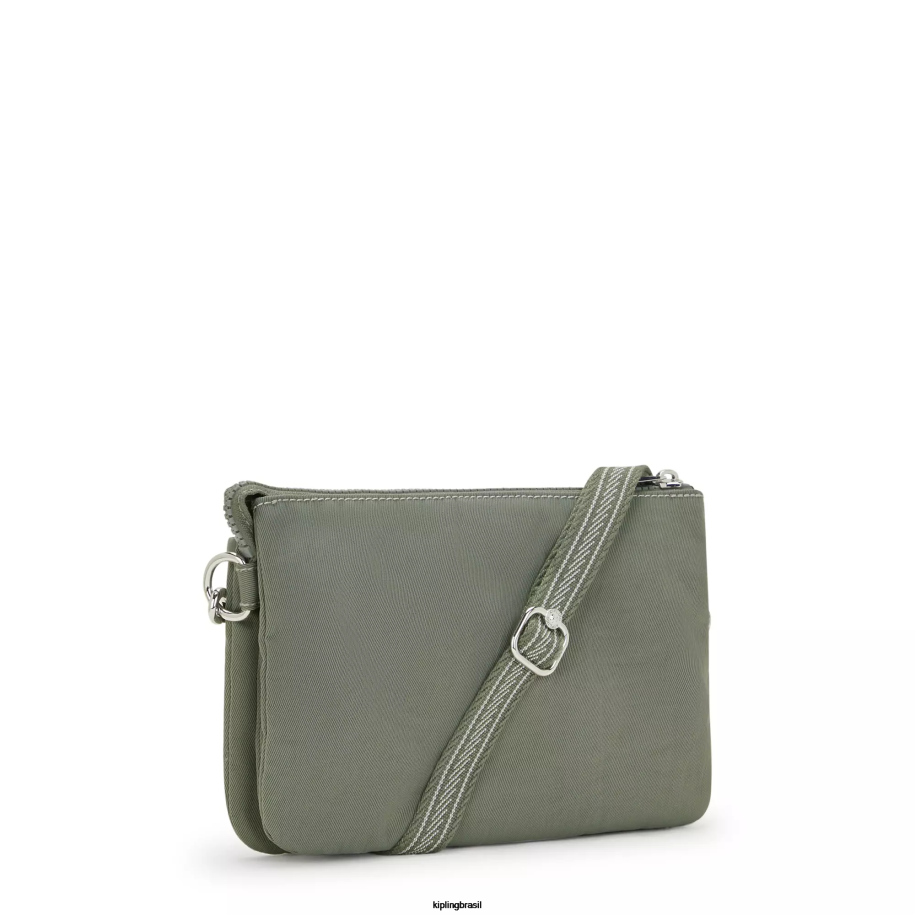 mulheres bolsas crossbody Kipling algas escuras bolsa transversal riri 4X8V185