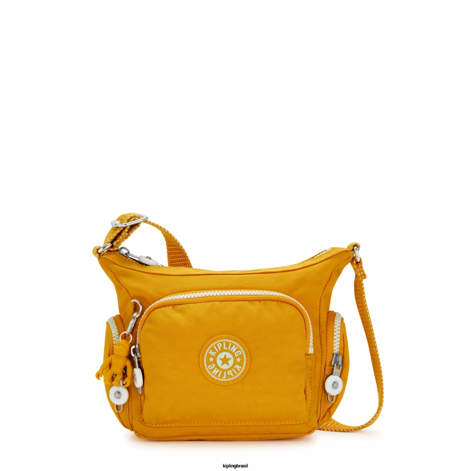 mulheres bolsas crossbody Kipling amarelo rápido bolsa transversal mini gabbie 4X8V18
