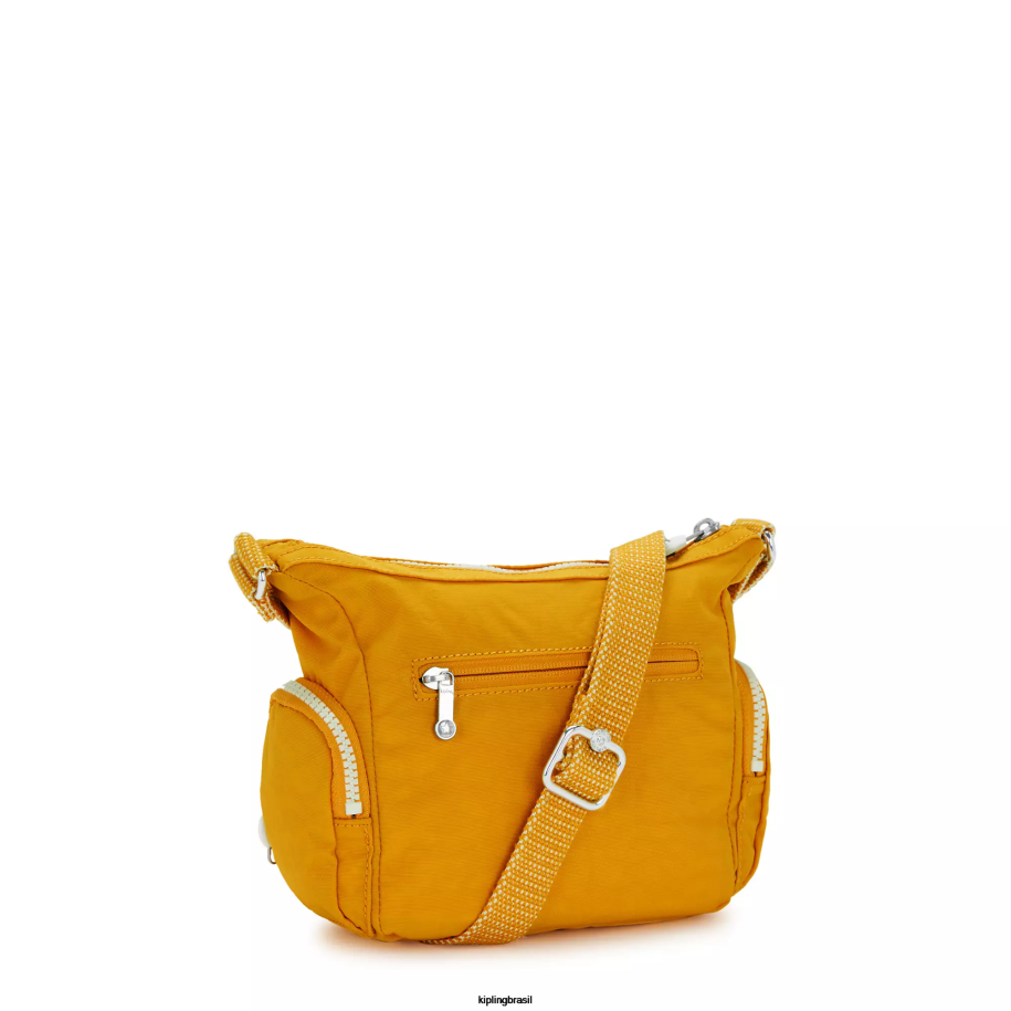 mulheres bolsas crossbody Kipling amarelo rápido bolsa transversal mini gabbie 4X8V18