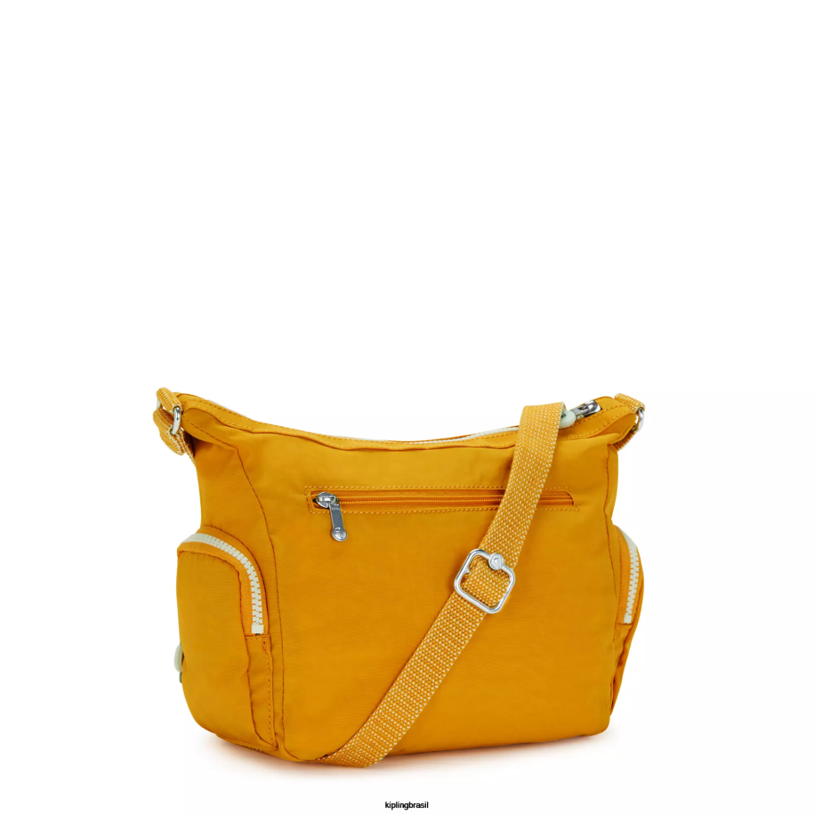 mulheres bolsas crossbody Kipling amarelo rápido bolsa transversal pequena gabbie 4X8V159