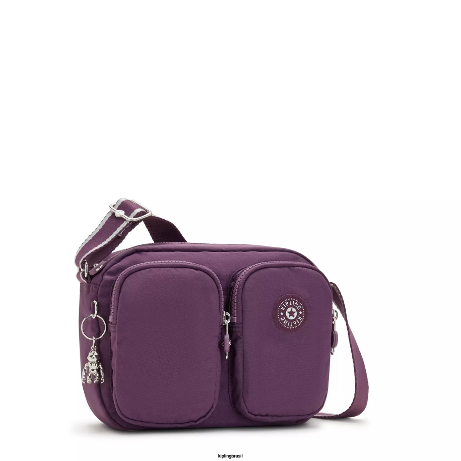 mulheres bolsas crossbody Kipling ameixa sem fim bolsa transversal patti 4X8V218