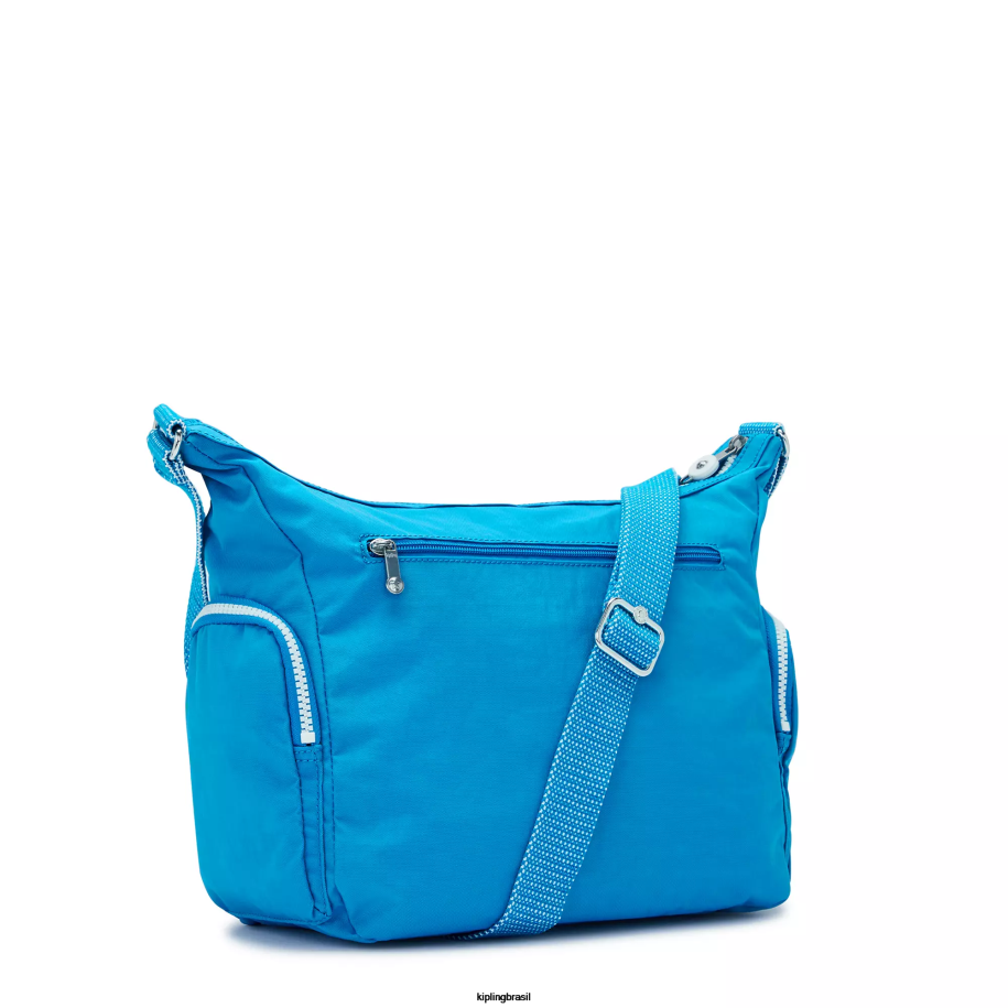 mulheres bolsas crossbody Kipling ansioso azul bolsa transversal gabi 4X8V133