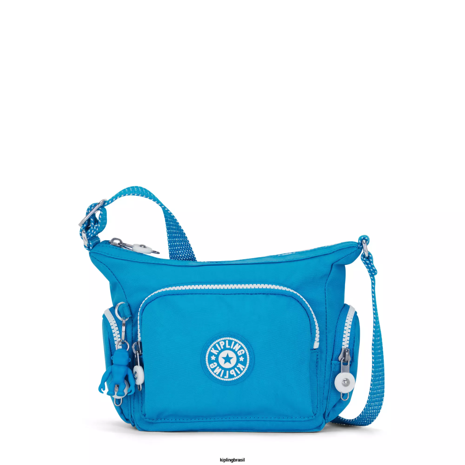 mulheres bolsas crossbody Kipling ansioso azul bolsa transversal mini gabbie 4X8V22