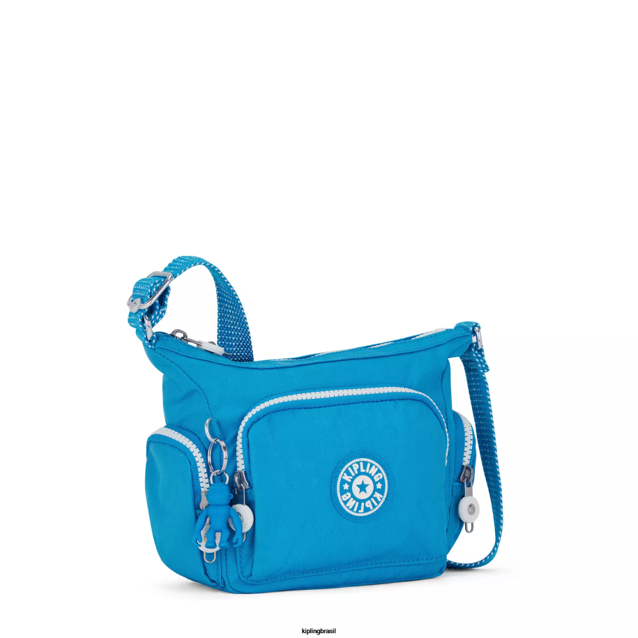 mulheres bolsas crossbody Kipling ansioso azul bolsa transversal mini gabbie 4X8V22