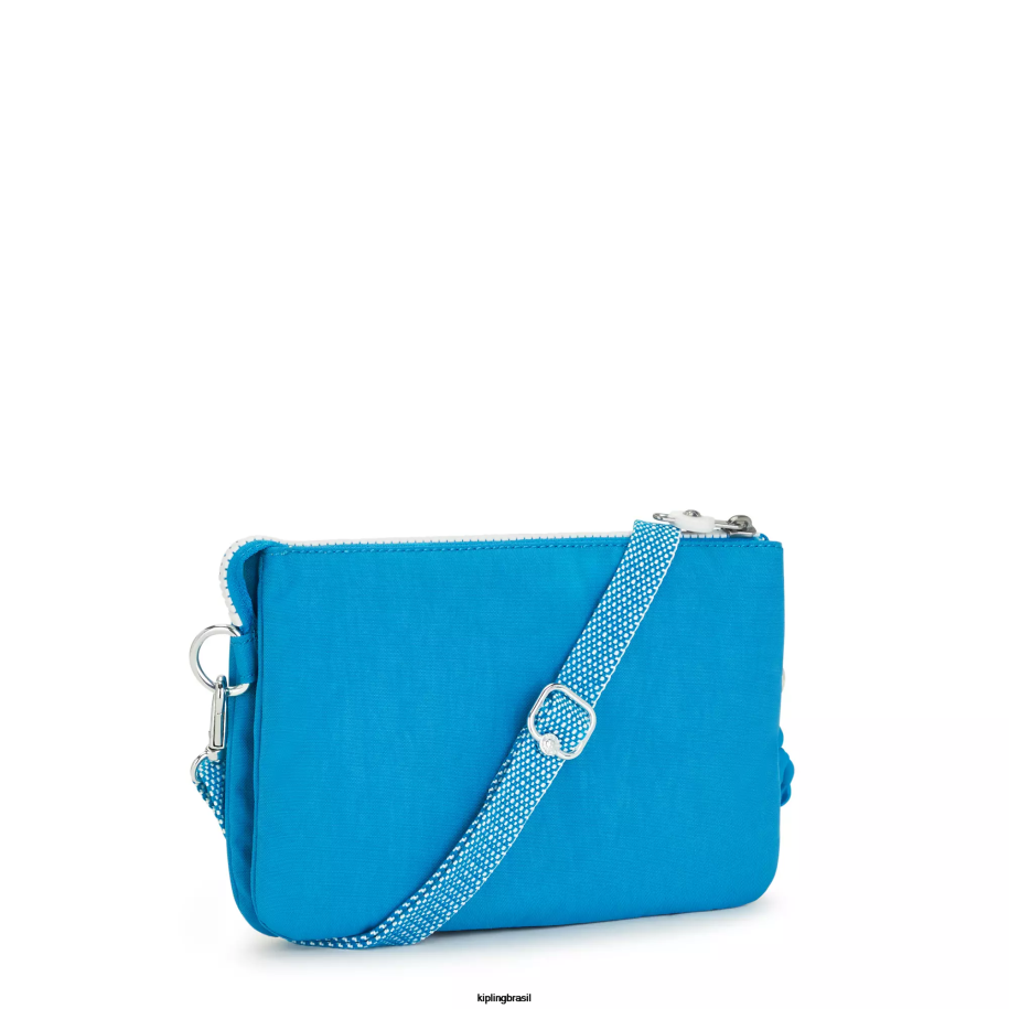 mulheres bolsas crossbody Kipling ansioso azul bolsa transversal riri 4X8V126