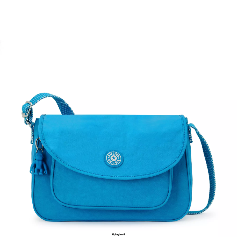 mulheres bolsas crossbody Kipling ansioso azul bolsa transversal sunita 4X8V150