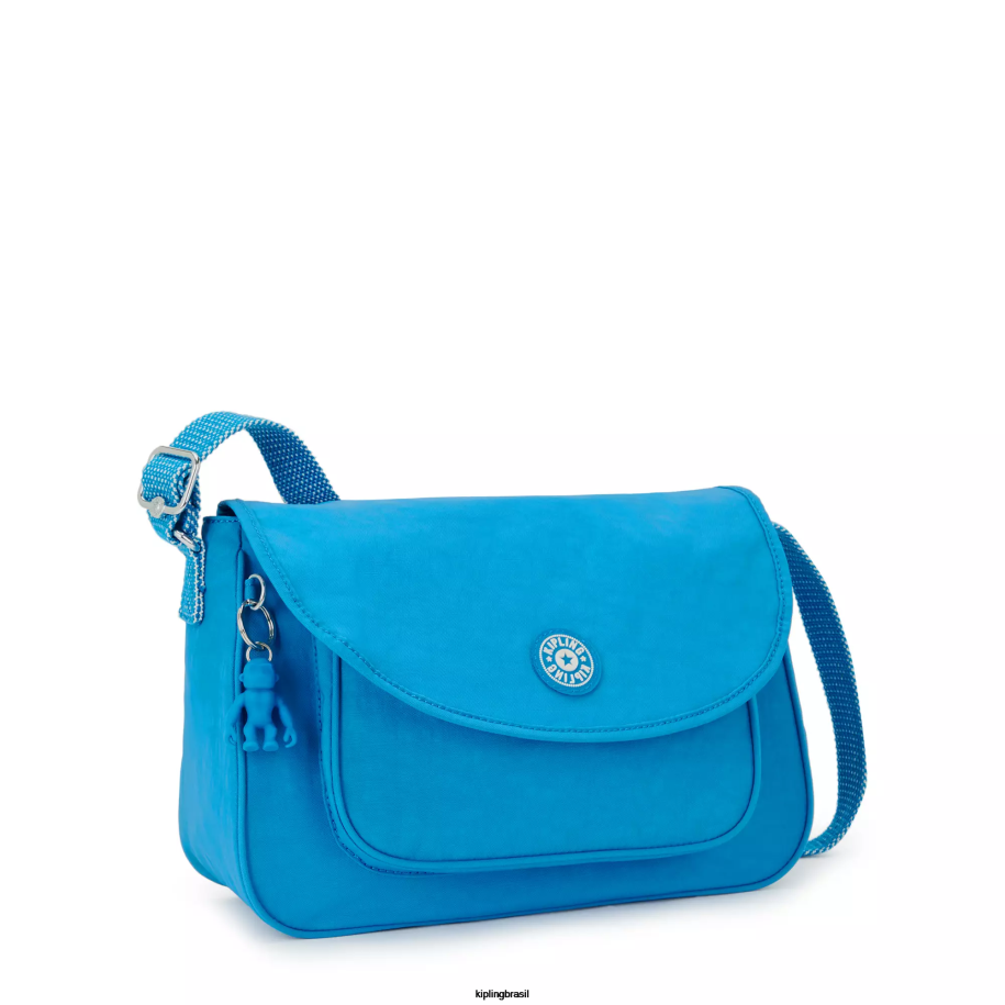 mulheres bolsas crossbody Kipling ansioso azul bolsa transversal sunita 4X8V150