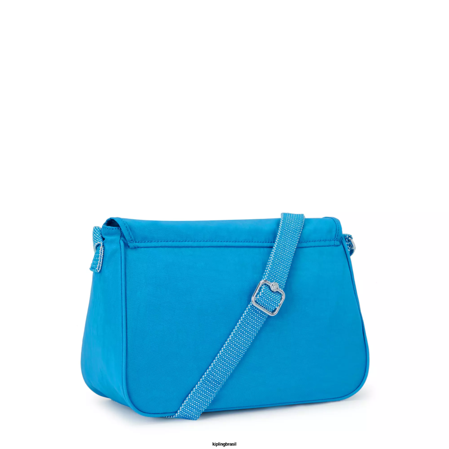 mulheres bolsas crossbody Kipling ansioso azul bolsa transversal sunita 4X8V150