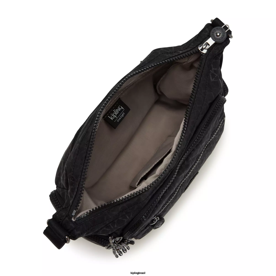 mulheres bolsas crossbody Kipling assinatura em relevo gabbie bolsa transversal pequena estampada 4X8V233