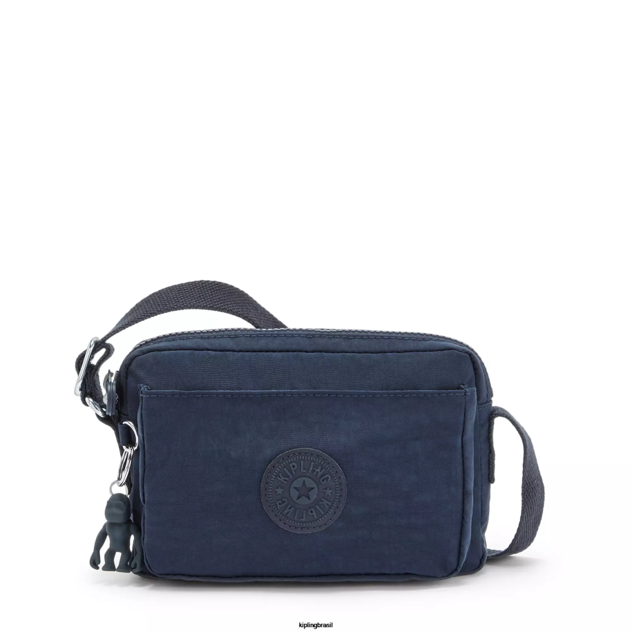 mulheres bolsas crossbody Kipling azul azul bolsa transversal abanu 4X8V227