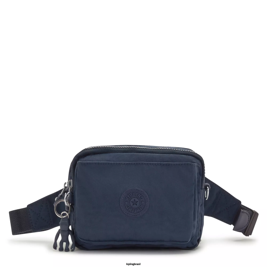 mulheres bolsas crossbody Kipling azul azul bolsa transversal abanu multi conversível 4X8V120