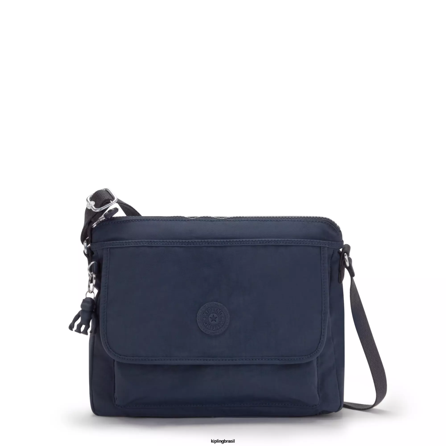 mulheres bolsas crossbody Kipling azul azul bolsa transversal aisling 4X8V223