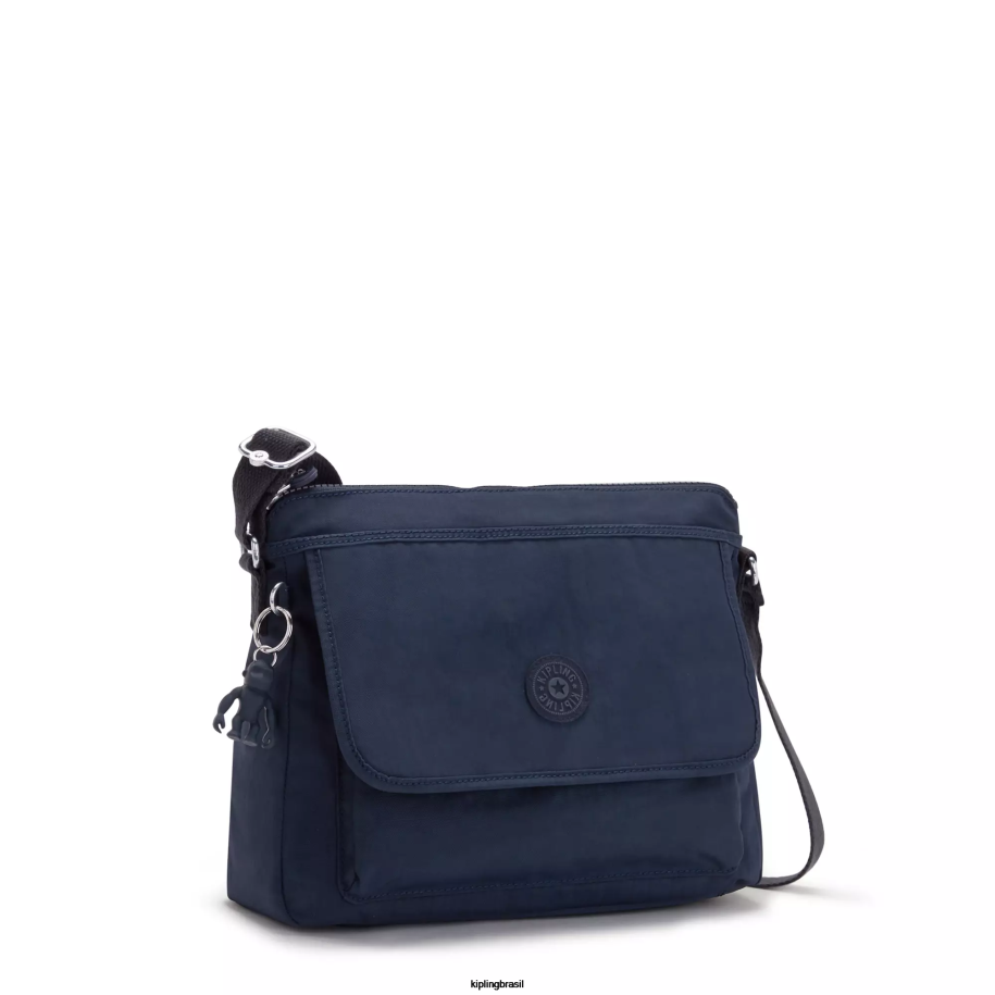 mulheres bolsas crossbody Kipling azul azul bolsa transversal aisling 4X8V223