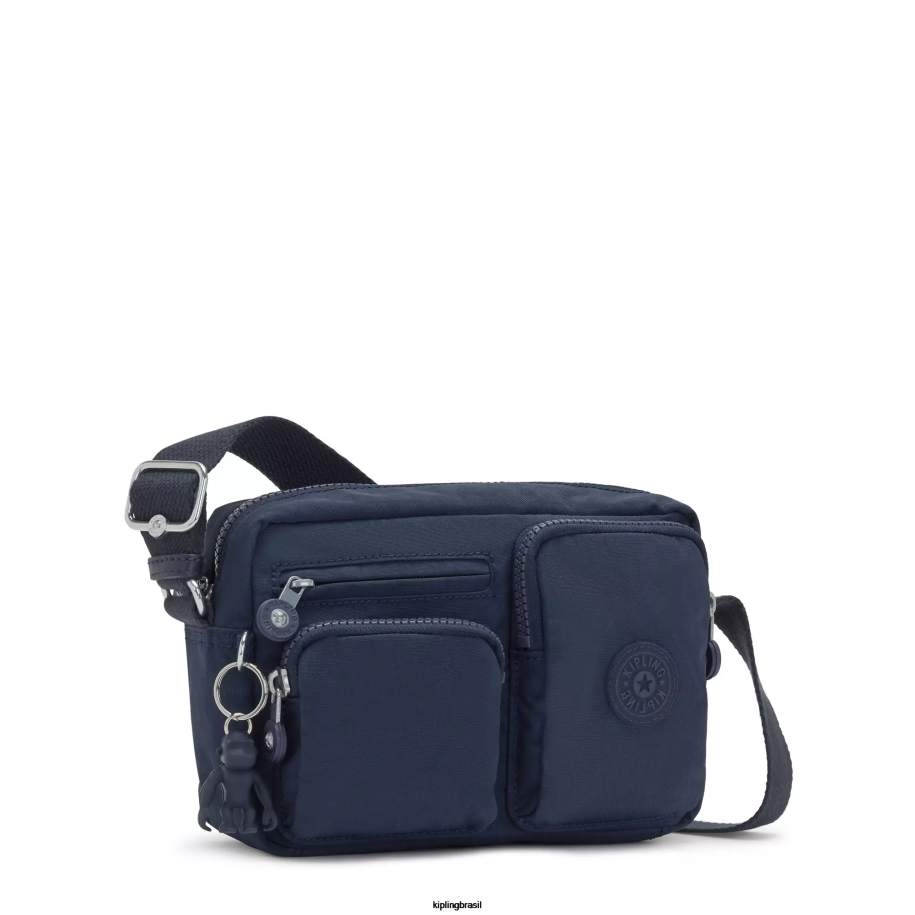 mulheres bolsas crossbody Kipling azul azul bolsa transversal albena 4X8V228