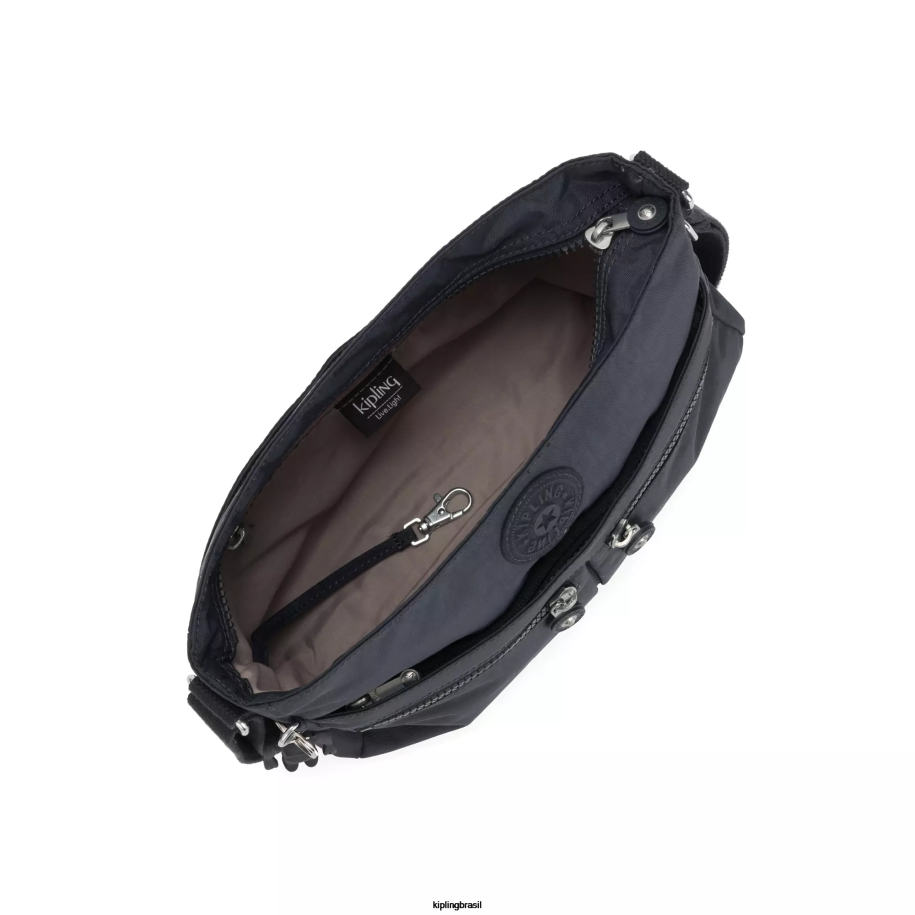 mulheres bolsas crossbody Kipling azul azul bolsa transversal angie nova 4X8V169